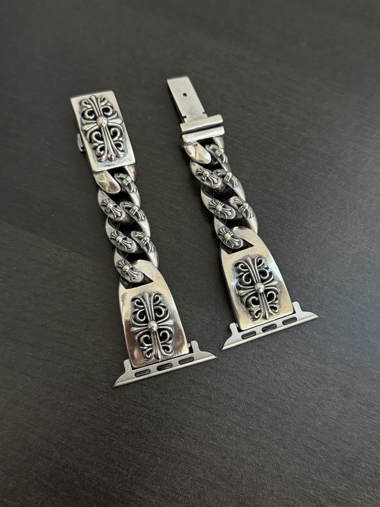 Chrome Hearts Silver Watch Band